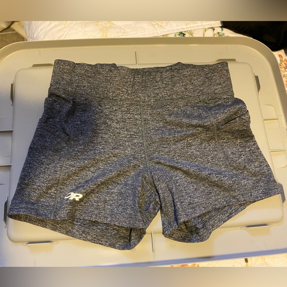 Women's Gray Athletic Shorts